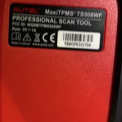 Autel Tire Pressure Monitoring System Tool and 8-in-1 Sensors with Rubber Press-In Valve 