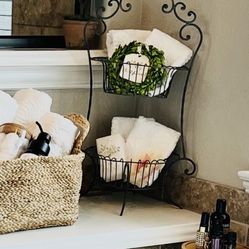 Decorative Iron Basket 