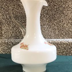 Tall White Vase 