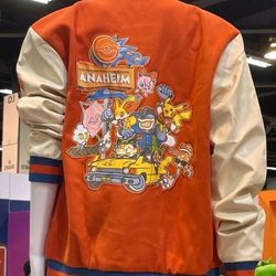 Pokemon Worlds 2025 Anaheim Exclusive Letterman Varsity Jacket NWT