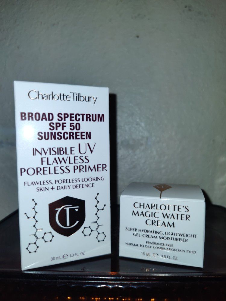 Brand NEW!!! ⚪   Charlotte Tilbury-Facial Care Products - UV Primer / Magic Water Cream (((PENDING PICK UP 5-6pm)))