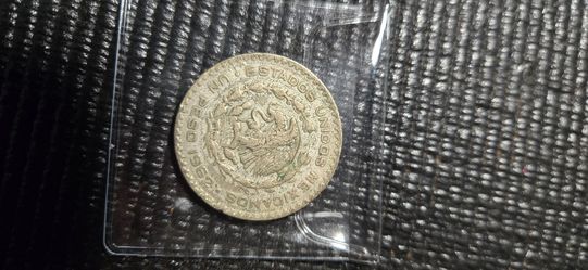 1962 Mexico Un Peso Silver Coin