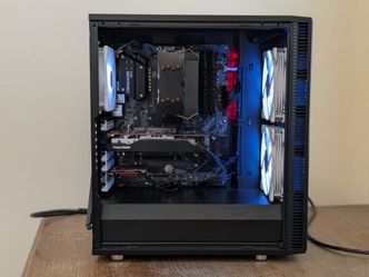AMD Ryzen 5 5600x + AMD Radeon RX 6600 Quiet Desktop PC Computer