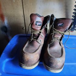 Red Wing Anti Slip Steel Toe Water Proof