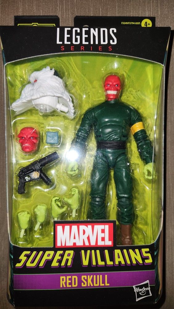 Marvel Legends Captain America Red Skull