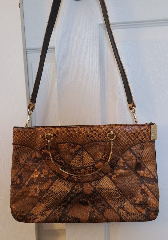 Bags By Varon Snakeskin Purse