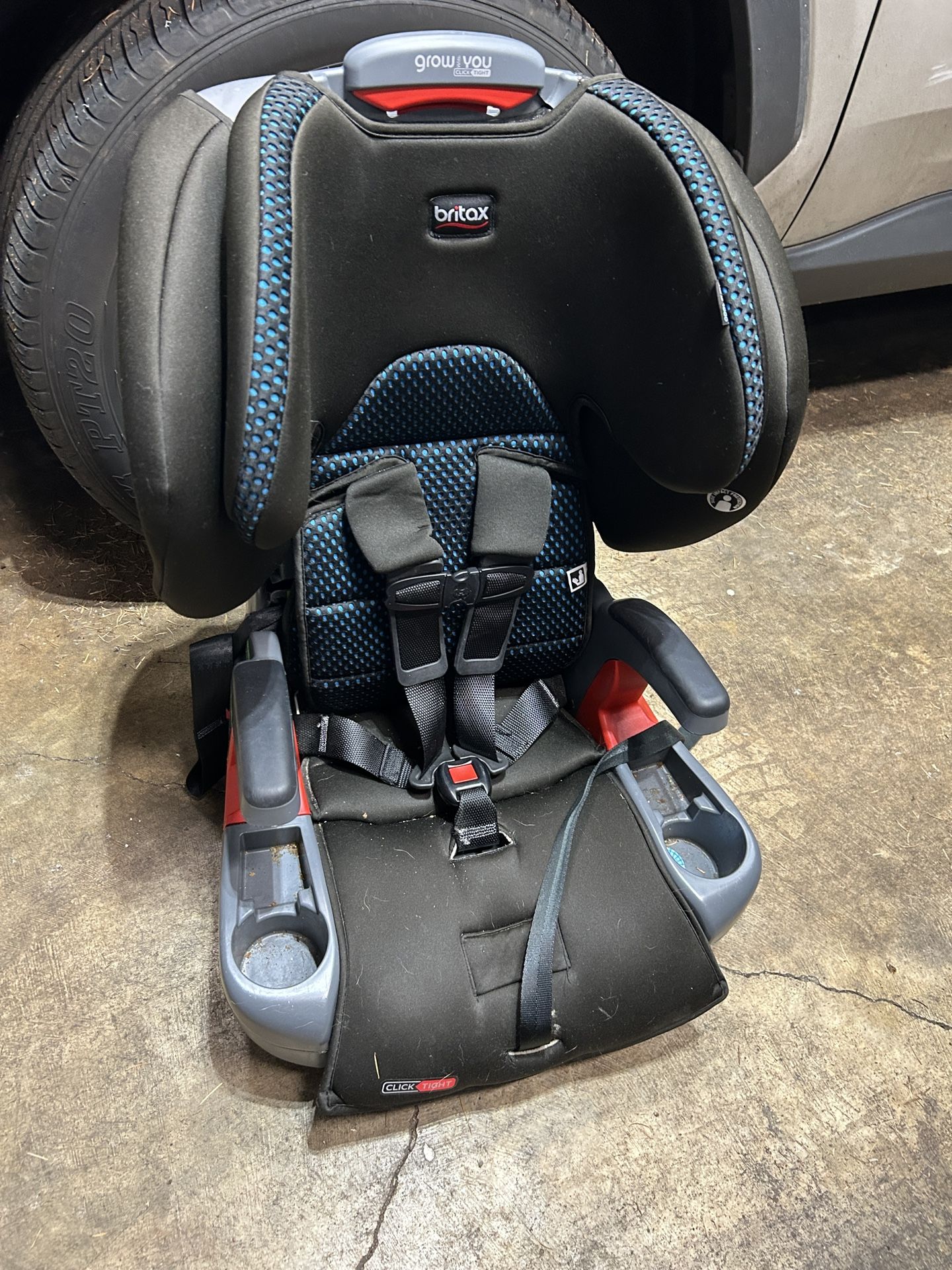 Britax Grow With You Click Tight Car Seat And Booster