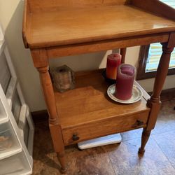 End Table With drawer $65