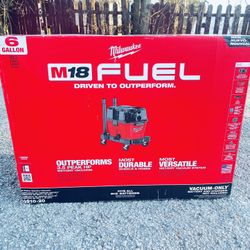 Milwaukee M18 New Fuel 6 Gallon Wet/dry Vacuum (tool Only)