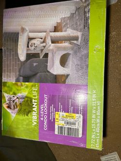 Vibrant Life 4-Level Condo Lookout Cat Tree cat house