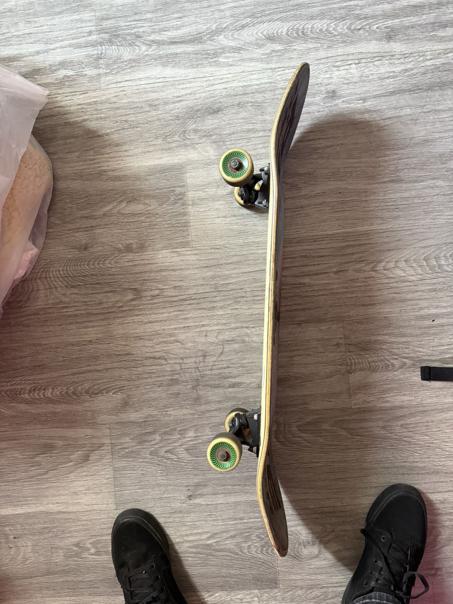 “Real” Skateboard With Primitive Dragonball Z Grip Tape