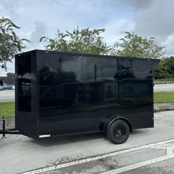 6x12 Enclosed Cargo Trailer 