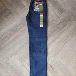 NWT Wrangler Five Star Hero Regular Fit Jeans Denim Men`s 29 x 34 Straight Leg