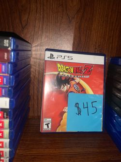 PlayStation 5 Video Game PS5 PS4 Dragon Ball Z Kararot Goku Anime Manga DBZ