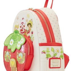 Loungefly Strawberry Shortcake Strawberry House Mini Backpack