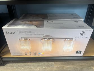 Luca Three light vanity lighting