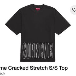 NEW!! SUPREME Cracked Stretch Tee Size XXL