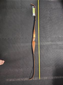 Vintage Recurve Bow, Shakespeare Wonderbow laminated fiberglass model rh300