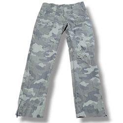 Kut From The Kloth Pants Size 10 W31" x L27" Reese Ankle Straight Leg Pants Camo Camouflage Measurements In Description 