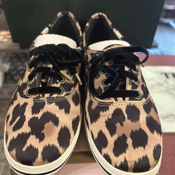 Kate Spade Leopard Satin Shoes 