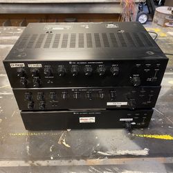 Stack of (3) TOA Amplifiers