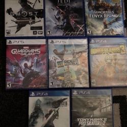 Brand New PS5 & PS4 Games For Sale 