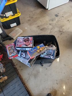 Box Of Dle Earnhardt Nascar Collectables