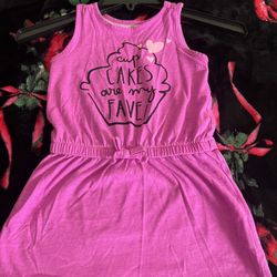 Okie Dokie Sleeveless Girls’ Dress/ Size 4 T