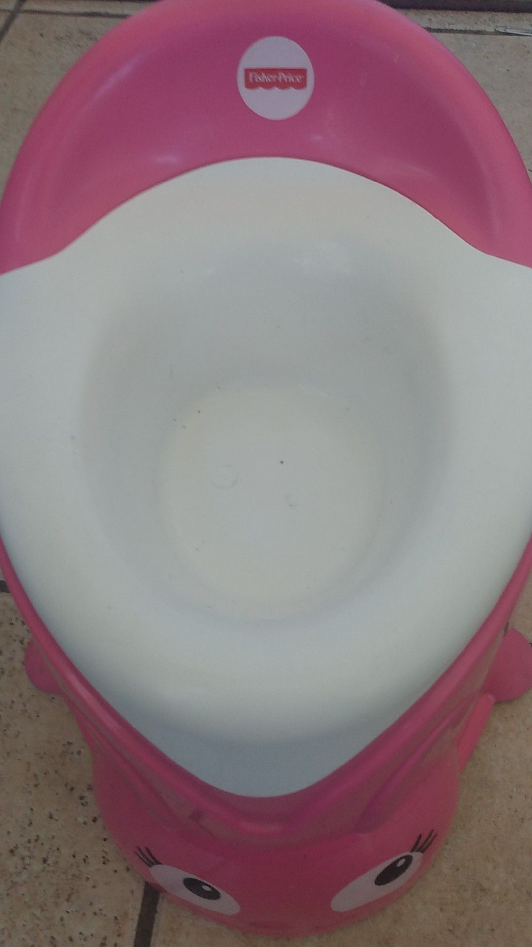 Kids pink potty toilet