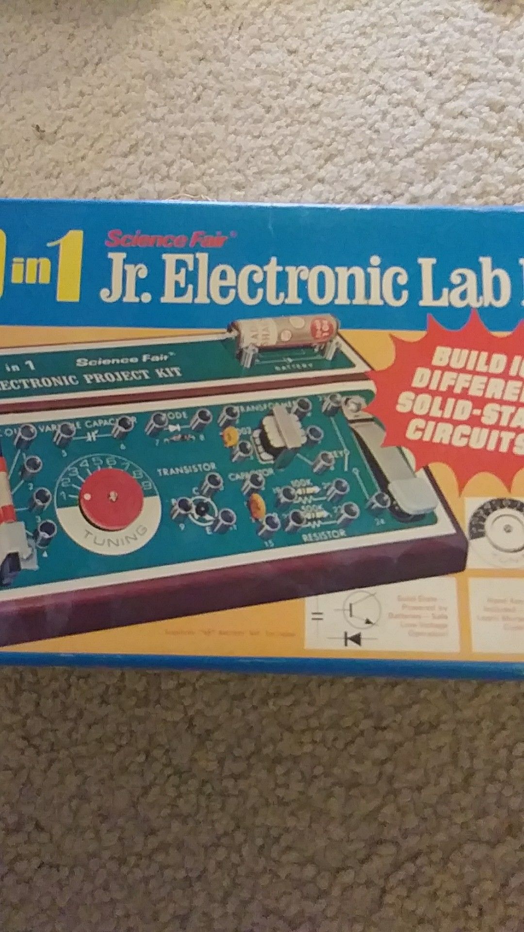 VINTAGE 1972 RADIO SHACK ELECTRONIC LAB KIT