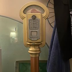 Vintage Parking Meter With Stand 