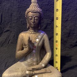 Handmade Thai Buddha Statue Meditation Decor 