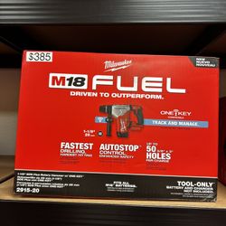 Milwaukee M18 FUEL 18V Lithium-Ion Brushless Cordless SDS-Plus 1-1/8 in. Rotary Hammer Drill (Tool-Only)