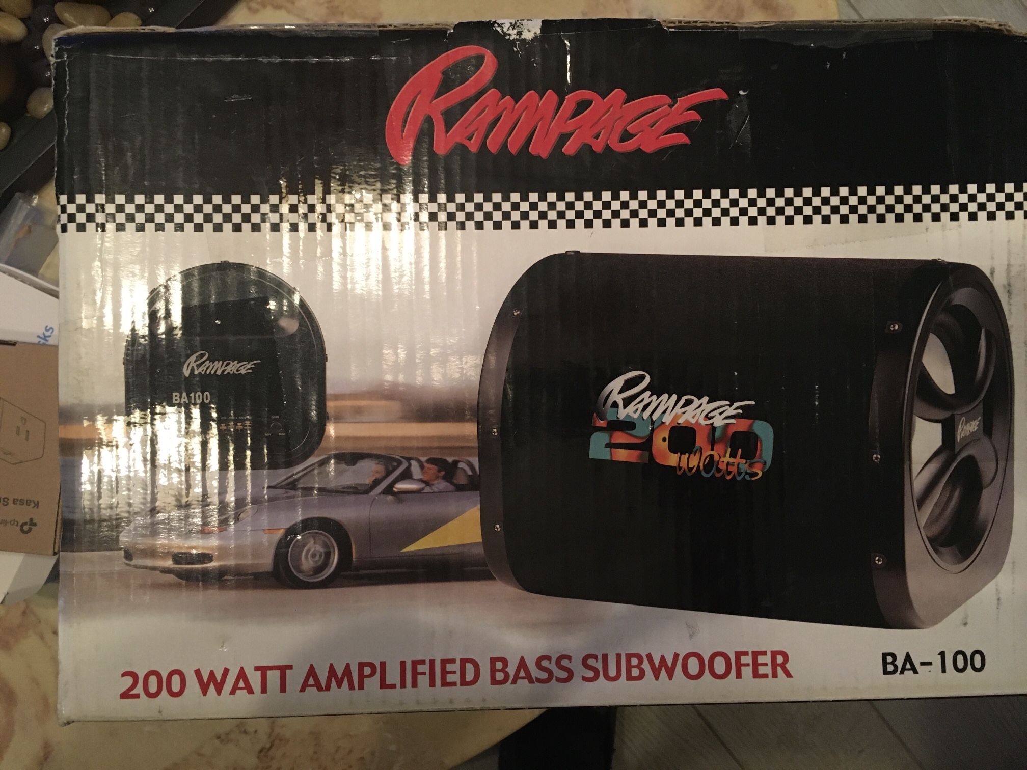 Rampage 200w Subwoofer