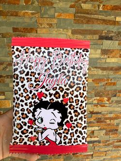 Party favor chip bags