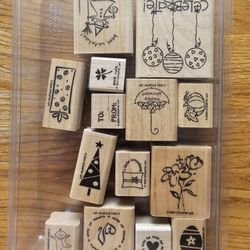 Stampin Up 2004 Tag Time, Set Of 14 