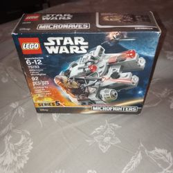 Star Wars Series 5 Microfighters 92 Puzzle Pieces Millennium Falcon With Chewbacca