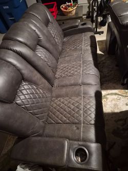 Couch and love seat