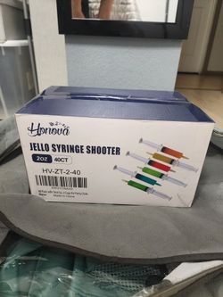 Jello (Jeringas Con gelatina) 40 Piezas