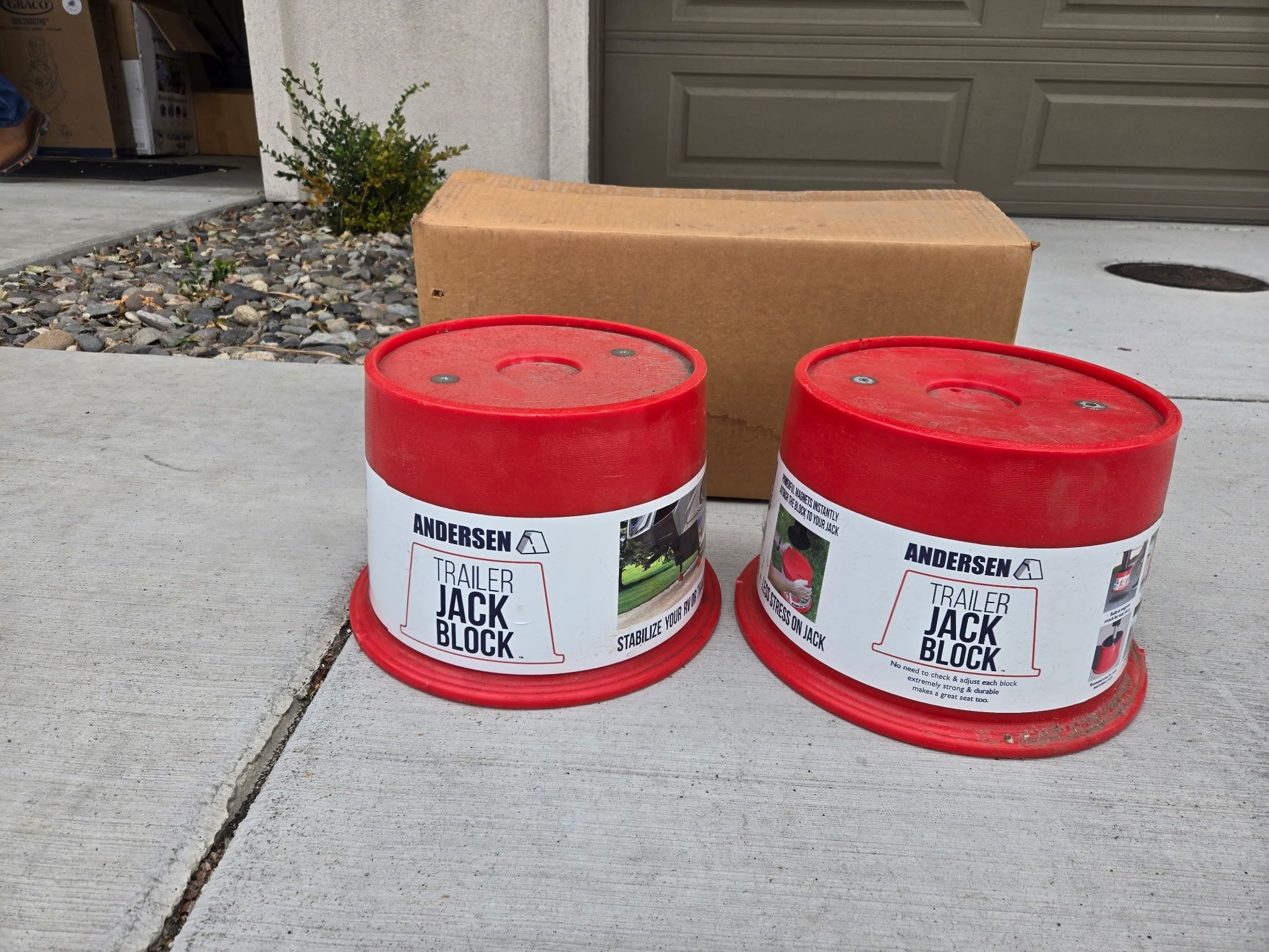 Anderson Hitches Trailer Jack Blocks set of 2