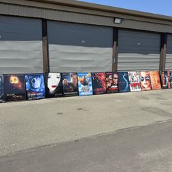 🎬 15 Framed Movie Posters – Authentic Theater Size (27.5” x 40.5”) – $450 for All