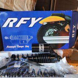NEW! RFY 340 Motorcycle Damper Assembly Genuine OEM ~Black ~Open box Motorcycle Parts