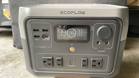 EcoFlow RIVER 2 Max 512Wh + NextGen 220W Bifacial Solar Panel