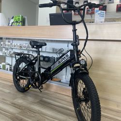 Brand New A2 Elite AiPas Ebike 62 Miles Range 28MPH Finance It Today No Credit Needed! $40 Down To Take It! 