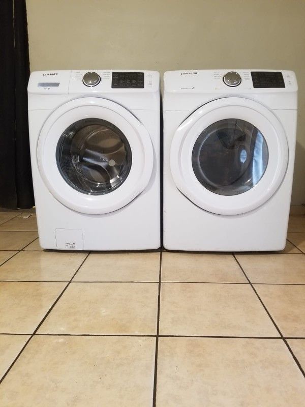 SAMSUNG WASHER AND GAS DRYER FREE DELIVERY AND INSTALLATION ALSO A 90 DAYS WARRANTY