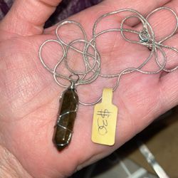 🐅 Tigers Eye Pendant $14