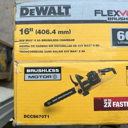 Dewalt Flexvolt 16” Chainsaw (tool Only)