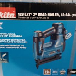 makita 18v brad finish nailer