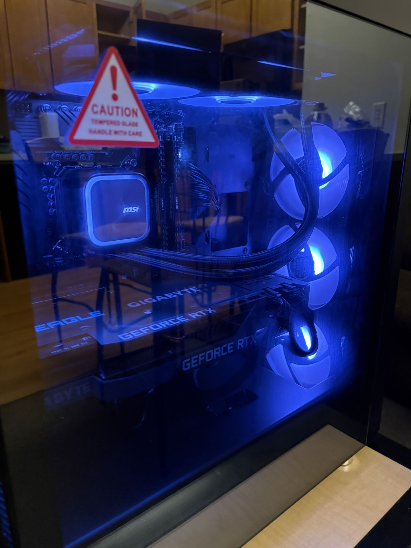 High-End Gaming PC - RTX 3080 + i7-12700KF | 32GB RAM | Liquid Cooled