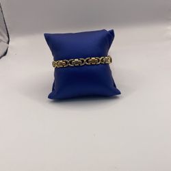 14KT Gold Stamapto Bracelet 